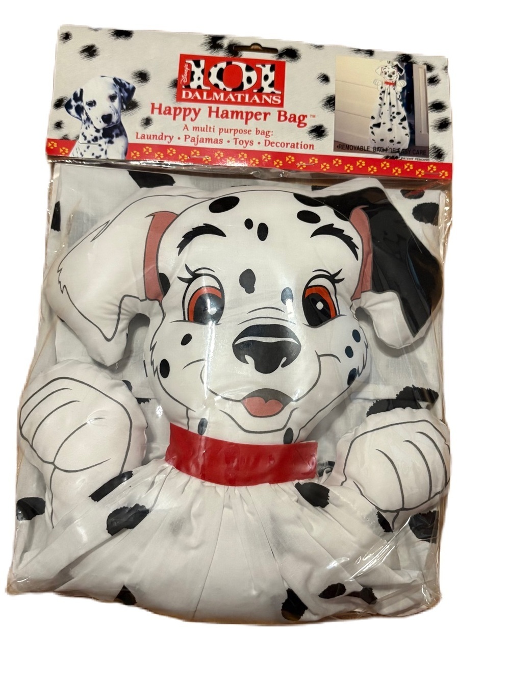 101 Dalmatians Happy Hamper Bag New Garment Bag Kids Room Decor